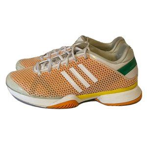 Adidas Stella McCartney aSMC Barricade Athletic Shoes Sneakers Womens 6.5 Orange